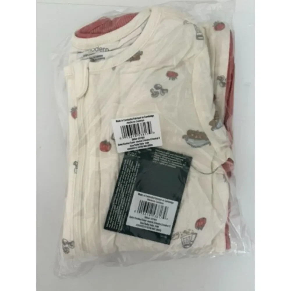 Modern Moments By Gerber (24 MOS) Viscose 2-pack Footless Coveralls